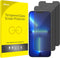 JETech Privacy Screen Protector for iPhone 13 Pro Max 6.7-Inch, Anti Spy Tempered Glass Film, 2-Pack......