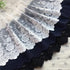 21CM Width Europe Rose Wedding Applique Inelastic Embroidery Lace Trim,Curtain Tablecloth Slipcover Bridal DIY Clothing/Accessories.(2 Yards in on...