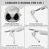 Compatible with AirPods 2nd/1st Generation Case Cover with Cleaner Kit, Glow in The Dark Soft Silicone Protective Case for Airpods 2/1, Funny 3D A...