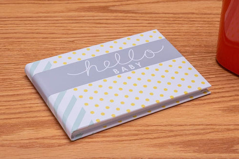 Malden International Designs Hello Baby Photo Album, 40-4x6, White...