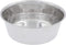 Fuzzy Puppy Food & Water Bowl for Cats & Dogs, Heavy-Duty Stainless Steel, Silver, 1 Quart...