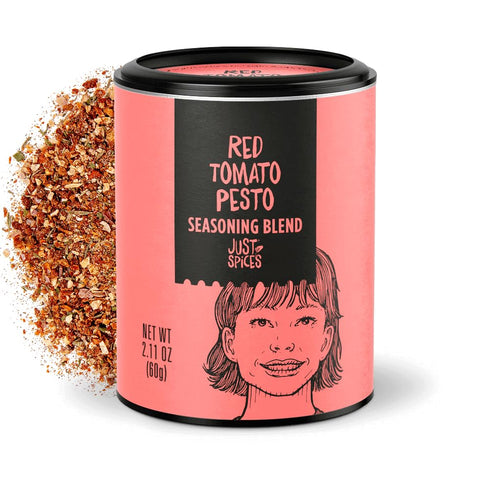 Just Spices Red Tomato Pesto Seasoning Blend, 2.11 OZ | For as much or as little pesto as you need....
