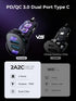 70W 4 Port Super Fast USB C Car Charger Adapter - A Must for Family Travel...