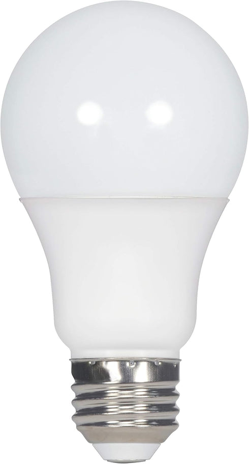 Satco S9703 Medium Light Bulb Finish, 4.31 inches, Frosted White...