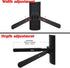 VideoSecu DVD DVR VCR Wall Mount Bracket for DVD Player DDS Receiver Blu-Ray Media VCR Stereo Cable Box - Adjustable Electronic Component Shelf Ho...