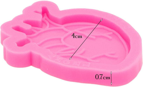 85Pcs Epoxy Resin Molds Kit, Doctor Badge Reel Silicone Molds for Resin Epoxy Casting Molds with Hole, Keychains, Jump Ring and Screw Eye Pins for...