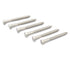 16pcs Hex Head Lag Screws, 1/4" x 2-1/2" Hexagon Head Wood Screws (Partially Threaded), 304 Stainless Steel Lag Bolts, Silvery...