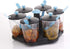 G & D Revolving Plastic Multi Purpose Aachar Pickle Container Masala Tray Dining Spice Stand Jar Box Transparent Condiment Set Masala Rack revolvi...