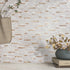 DICOFUN Marble Look Peel and Stick Backsplash Wall Tile, Light Brown PVC Kitchen Backsplash Peel and Stick...