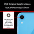 2PCS ASDAWN Back Camera Lens Glass Replacement for iPhone XR 6.1 Inches with Pre-Installed Adhesive, Rear Camera Lens Glass Replacement with Insta...