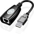 USB Over Cat6?SNLLMZI USB RJ45 Extender Over Cat5/Cat5e/Cat6/Cat7/Cat8 Cable Extension Cable Connector Adapter - 2 Pairs...