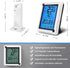 Number-one Indoor Outdoor Thermometer Humidity Monitor, Wireless Digital Hygrometer Humidity Temperature Sensor Large Touchscreen Backlight, Humidity Gauge Meter Cold Resistant Weatherproof