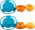 Magic Gyro Bowl 360 Degree Rotate Spill-Proof Bowls with Lid Plastic Creative Dishes Practice Feeding Bowls...