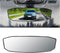 12 Inch Wide Angle Rear View Mirror, Interior Clip on Convex Rear View Mirror, Anti Glare, Clear Tint, Largest Panoramic Lengthened Widened No Bli...