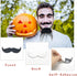 OJYUDD Self Adhesive Fake Eyebrows Beard,2 PCS Costume Facial Hair,Halloween Moustache Kit,Disguise Decoration for Masquerade Costume Party (Black...