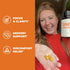 Turmeric Curcumin & Ginkgo Biloba Supplements with Bioperine Black Pepper - Vegan Joint Support Supplement with Organic Tumeric - Aids Brain Clari...