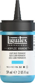 Liquitex Professional Acrylic Gouache, 2-oz (59ml) Bottle, Light Blue Permanent...