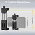 Tripod Phone Mount Holder with Sliding Cold Shoe,Universal Smartphone Mount Adapter with 1/4" Standard Screw&& Arca Swiss Quick Release Plate,Phon...