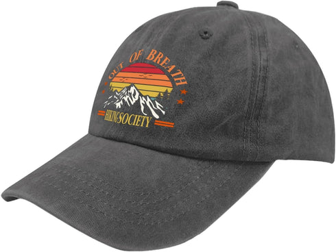 Golf Hat Mens Outdoor Hat Pigment Black Golf Hat Gifts for Daughter Outdoor Caps...