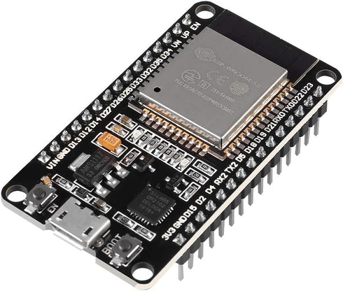 3PCS ESP32 ESP-32S WiFi Development Board NodeMCU ESP-WROOM-32 Microcontroller 2.4GHz Dual-Core WiFi Bluetooth Processor Integrated Chip CP2102...