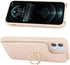 for iPhone 11 Phone Case with Card Holder and Strap for Women,Crossbody Lanyard,Kickstand Ring Stand,Snap Clasp,Phone Wallet Cases 6.1 inch(Beige)...