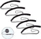 5 Pack Elastic Lens Cap Keeper Lens Cover Leash Prevent Lens Cap Lost Compatible with Canon/Nikon/Sony/Fujifilm/Olympus/Panasonic DSLR SLR Camera ...