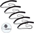 5 Pack Elastic Lens Cap Keeper Lens Cover Leash Prevent Lens Cap Lost Compatible with Canon/Nikon/Sony/Fujifilm/Olympus/Panasonic DSLR SLR Camera ...