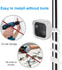 All-New Flexible Twist Mount Compatible with Blink Outdoor (4th &3rd Gen), Weather Proof Protective Housing with Blink Sync Module Wall Mount (Whi...