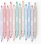 GOTIDEAL Aesthetic Cute Pastel Highlighters set, Dual tip 12 Pack No Bleed Bible Highlighters for office, School study accessory supplies...