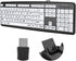 Elderly Keyboard, 104 Keys QWERTY Layout Keyboard Large Font Print USB Wired Keyboard Standard Full Size Computer Keyboard for Old People(1.35M Ca...