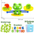 CozyBomB™ Homeschool Kindergarten Balance Board Game - Preschool Activities Math Learning Stem Montessori Cool Toys Educational with Frog Scale Ca...