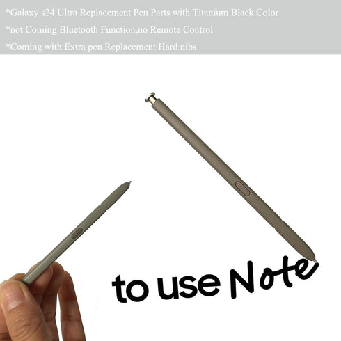 (Without Bluetooth) Galaxy s24 Ultra Touch s Pen Replacement Stylus Pen Parts for Samsung Galaxy s24 Ultra (5G) s928 6.8 Inches -Gray Color...