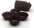 Greaseproof Mini Cupcake Liners, Premium Paper Baking Cups for Party Celebration,(Brown, 300-count)...
