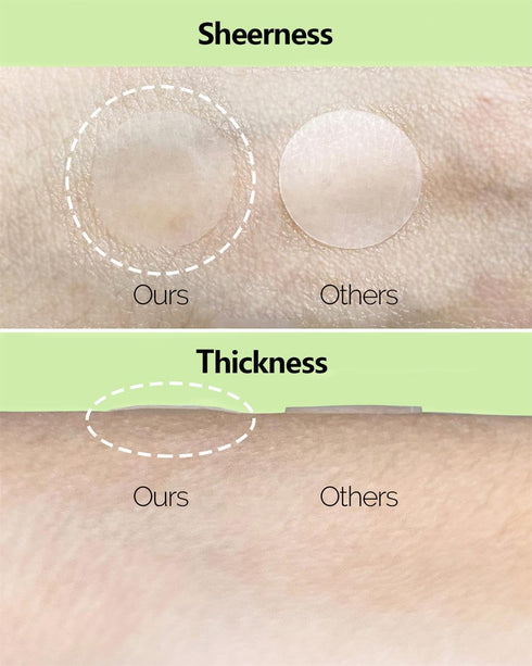Pimple Patches for Face 66 Counts, 2 Sizes Thinner Edge Hydrocolloid Acne Patches for Face, Invisible Zit Patches for Face, Facial Skin Care Produ...