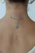 LASH NEXT DOOR Brooklyn's Choker Necklace for Women, White Beads, 13 Inches...