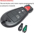 Keyless Entry Remote Car Key Fob Replacement for GQ4-53T for 2013-2018 Dodge Ram 1500 2500 3500...