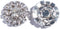 50PCS 19mm Round Crystal Rhinestone Buttons with Flatback for DIY Hair Accessories, Flower Center Bouquet Wedding Invitation, Clothes Sewing (KA3)...
