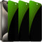 3 PCS Anti-Blue Privacy Tempered Glass for iPhone 15 Pro Anti-Spy Screen Protector Anti-Peeping Film 9H Hardness Anti-scratch 6.1 inch (Green)......