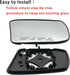 Right Passenger Side Heated Mirror Glass Replacement For Altima Sentra 2013 2014 2015 2016 2017 2018 - for Altima Sentra Side Mirror Glass With Re...