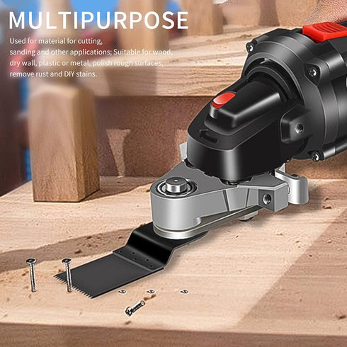 Converter Oscillating Tool Adapter Kit 100 Type Aluminum Angle Grinder Polishing Oscillating Multitool Accessories Kit(As shown)...