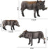 Fantarea Wild Life Jungle Animal World Figures Boar Pig Model Set Toys Desktop Decor Ornament Birthday Party Favors Classrooms Rewards for Childre...
