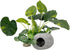 Smoothedo-Pets Aquarium Plants Fish Tank Decorations 6inch Plastic Artificial Plant Goldfish Waterscape Betta Fish Hides/Rest (Leafs/Stone Cave)...