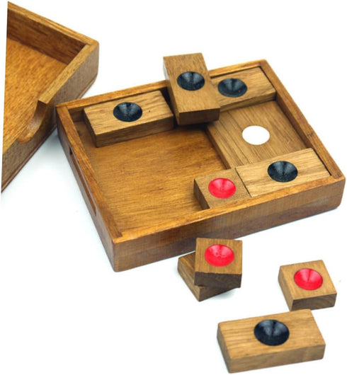 1pc Childrens Toys Toy for Kids Educational Toy Kids kidtoy Wooden Chess Board kidcraft playset Round Dot Chess Classic Chess Board Casual Checker...