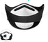 LSGTT Personal Smart Electric Air Face Mask,Reusable Wearable Air Purifiers Mask,With Fan for Air Supply, Used for Cycling,Running, Weeding, Outdo...