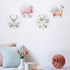 4 Pack 5 inch Wall Mount Plate Display Hanger, Wall Easel Holder Tabletop Plate Stand Holders, Wall Display Picture Frame Stand for Decorative Pla...