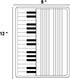 9"X12" Lapboard Double Sided Musical Notes whiteboard for Kids Students, Dry Erase Music Staff White Boards, Musicians and Home with Two Markers...