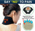 Neck Brace,Neck Support Brace Neck Pain Relief Strap Self Heated Natural Physical Therapy Healing Neck Wrap for Men Women Flexible Cervical Collar...