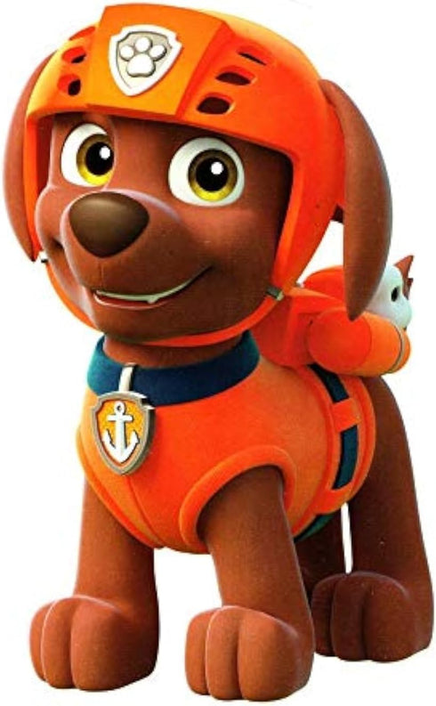 6 Inch Zuma Patrol Pup Wall Decal Sticker Pups Puppy Puppies Dog Dogs Removable Peel Self Stick Adhesive Vinyl Decorative Art Kids Room Home Decor...