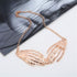 Pingyongchang Halloween Gothic Skeleton Hand Skull Dangle Nedklace Rock Cosplay Claw Palm Choker Collar Pendant Necklace for Women Punk Rock Cospl...