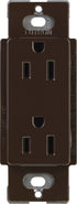Lutron CARS-15-TR-BR Duplex Receptacle, Brown...